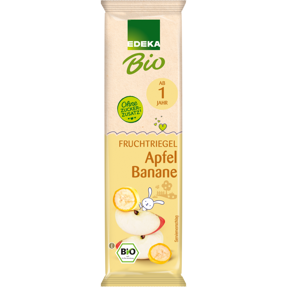 Fruchtriegel Apfel Banane