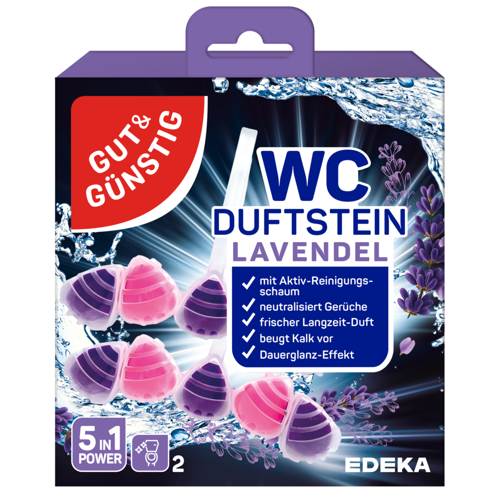 WC-Stein Lavendel