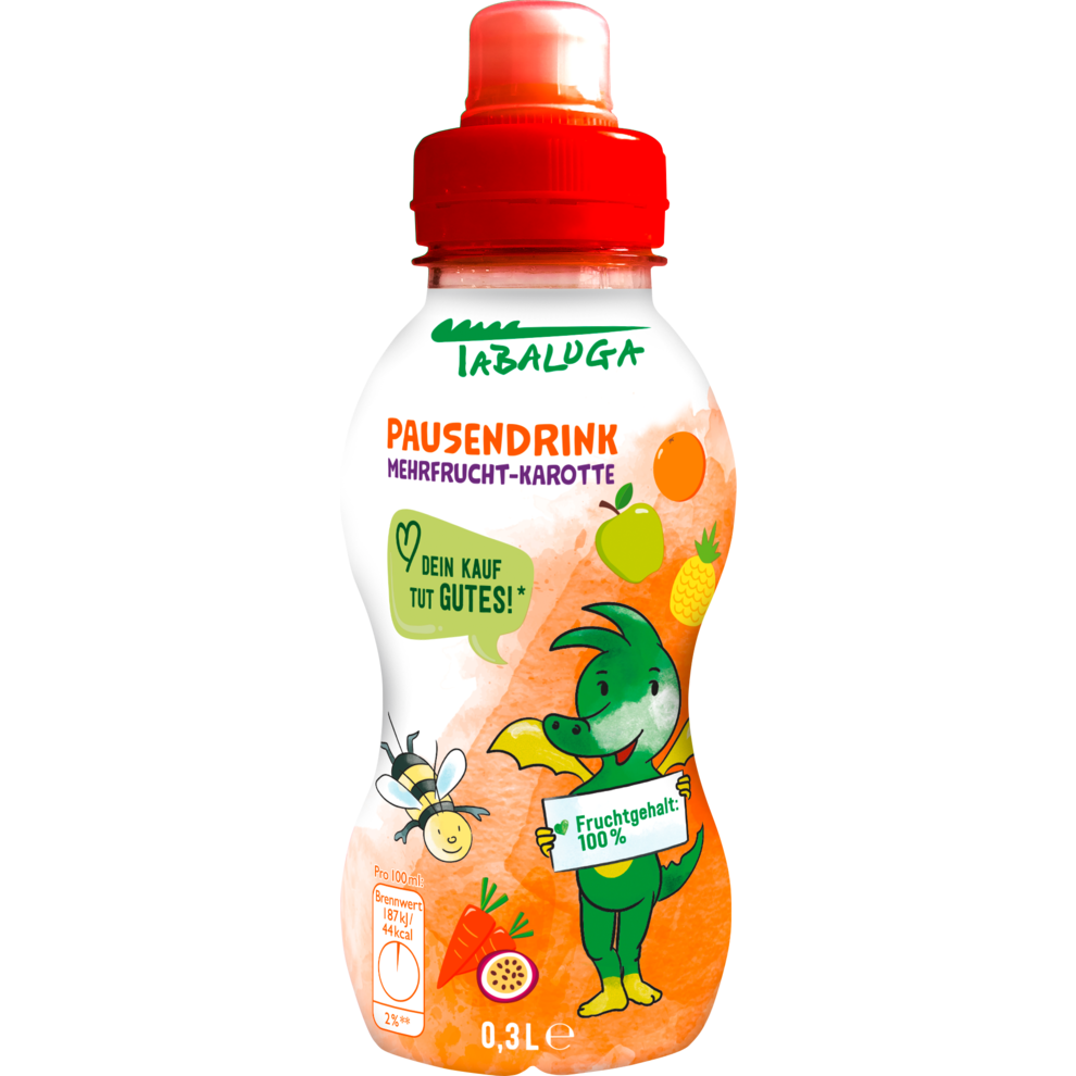 Pausen-Drink Mehrfrucht-Karotte