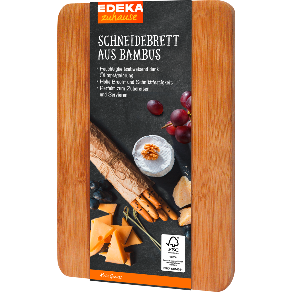 Schneidebrett aus Bambus klein