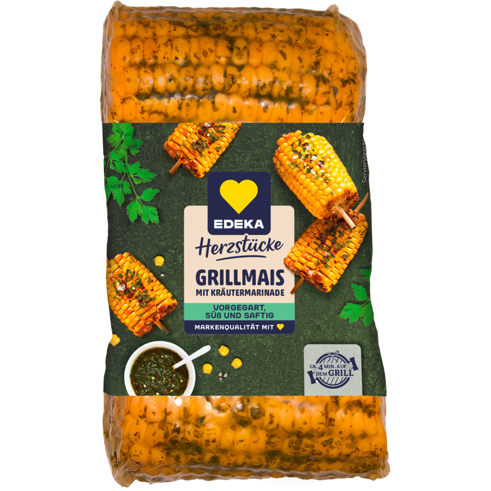 Grillmais mit Kräuter-Marinade