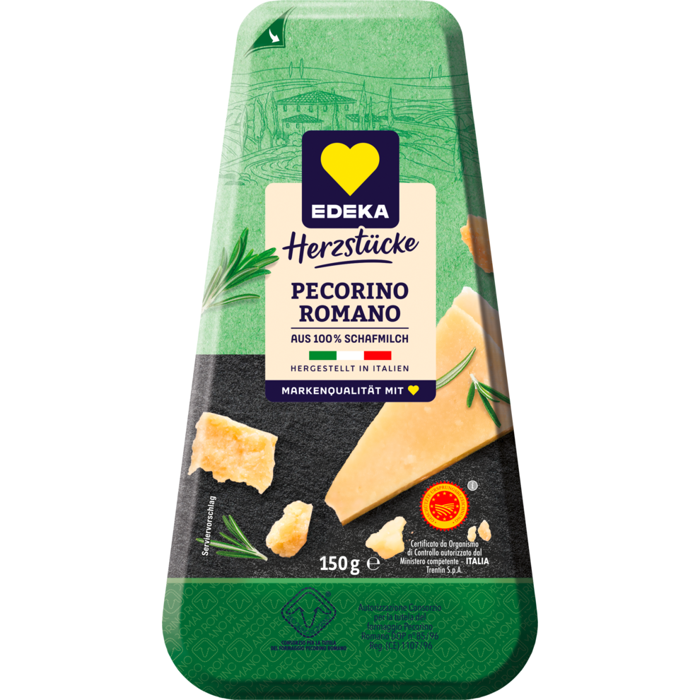 Pecorino Romano am Stück 36% Fett i. Tr.