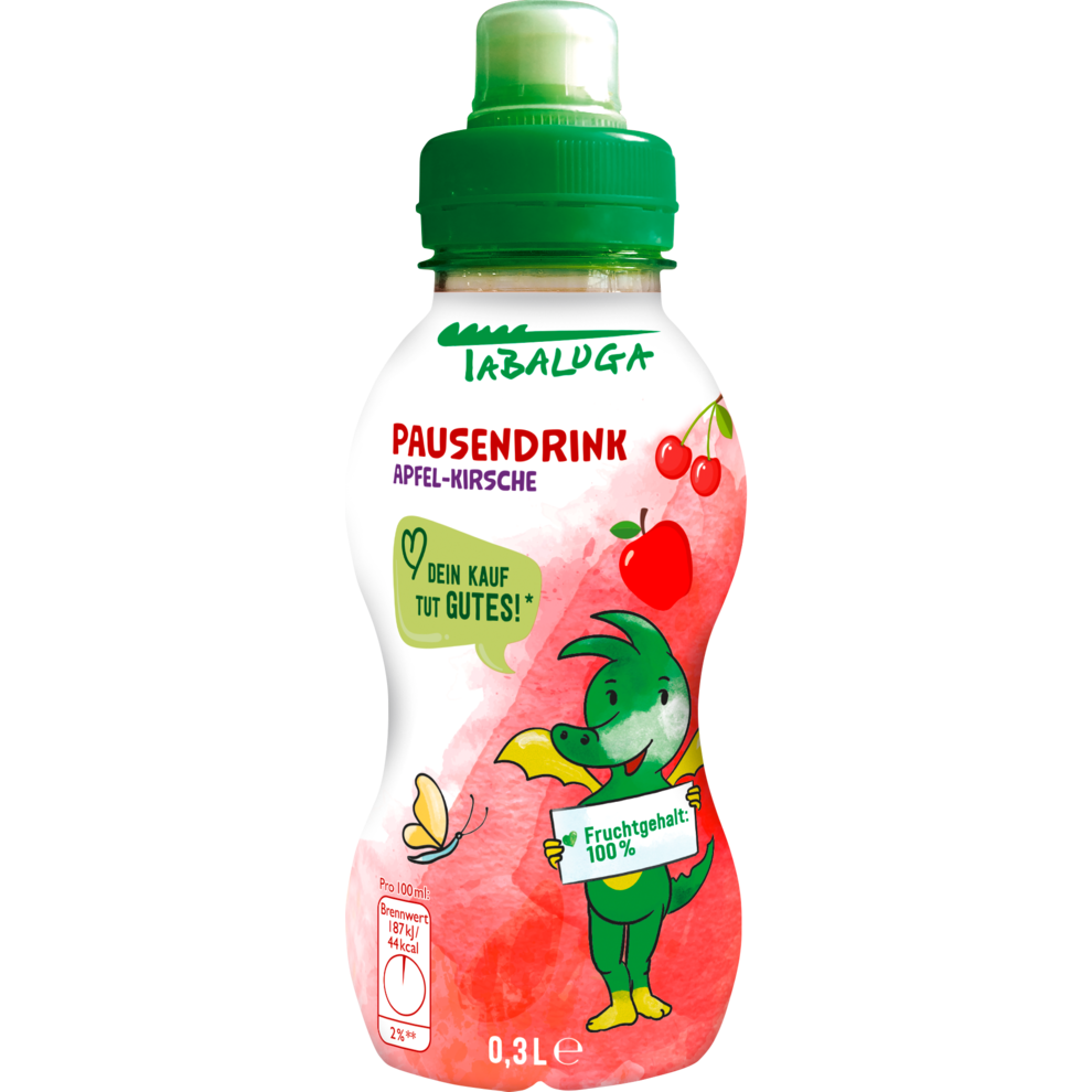 Pausen-Drink Apfel-Kirsche