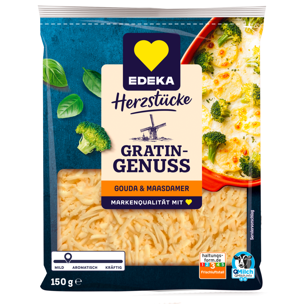 Gratingenuss gerieben 47% Fett i. Tr.