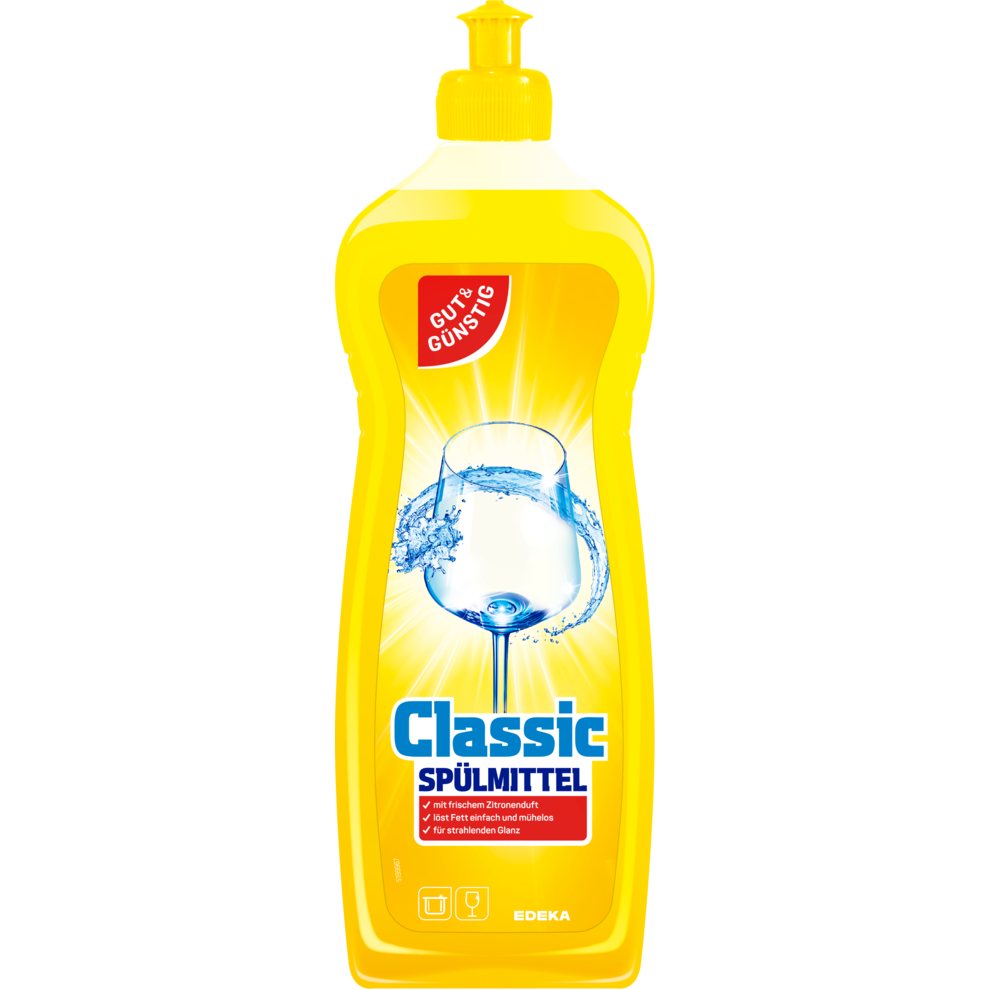 Classic Handgeschirrspülmittel mit Zitronenduft