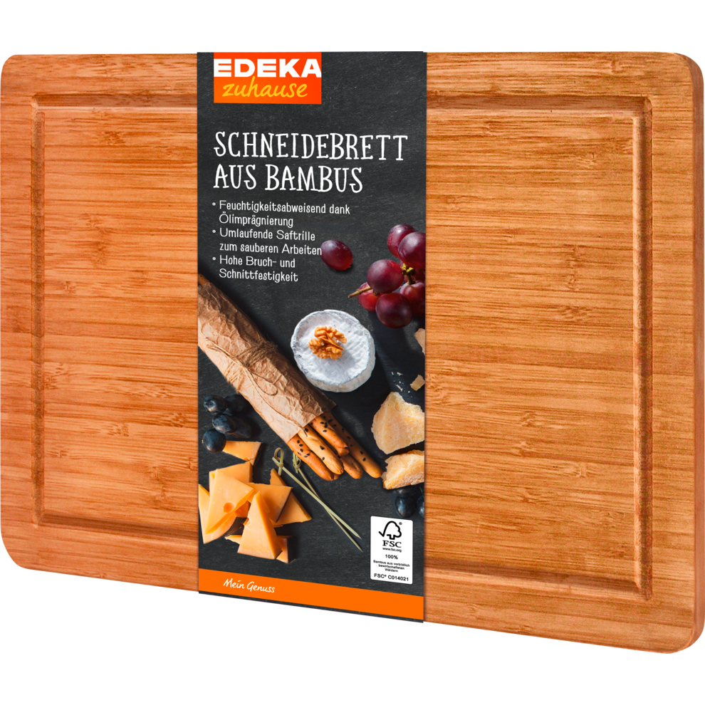 Schneidebrett aus Bambus gro | EDEKA