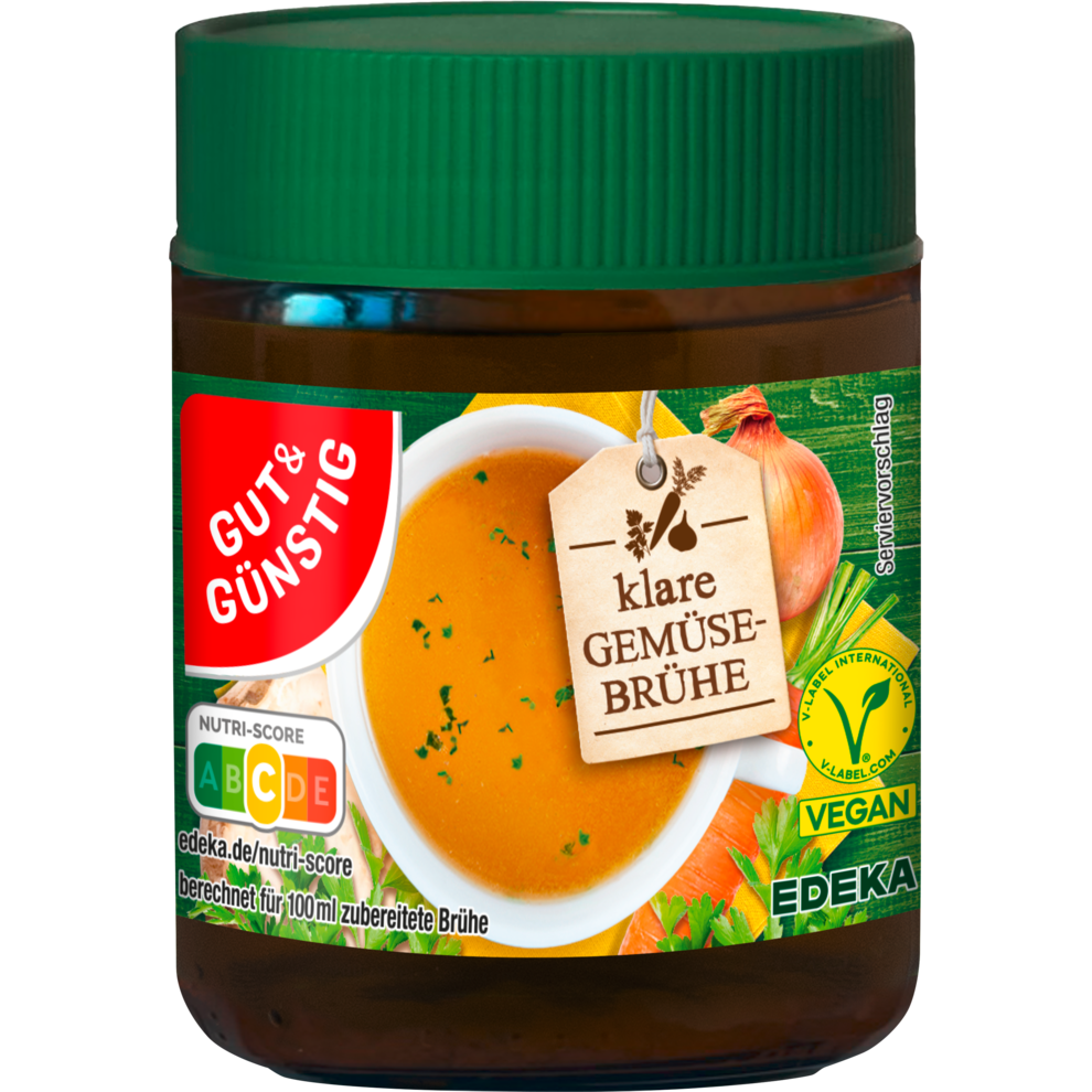 Klare Gemüsenbrühe
