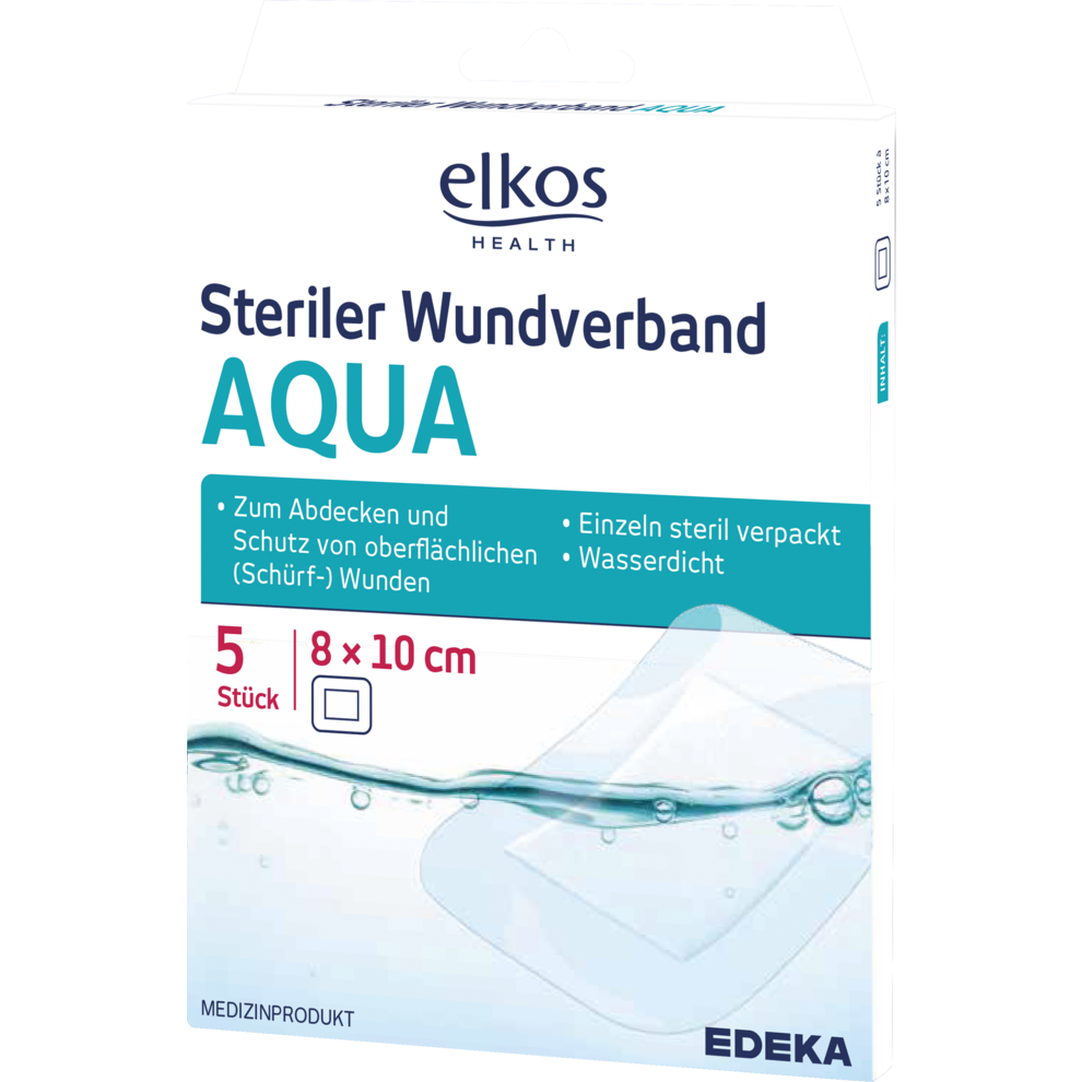 Steriler Wundverband aqua
