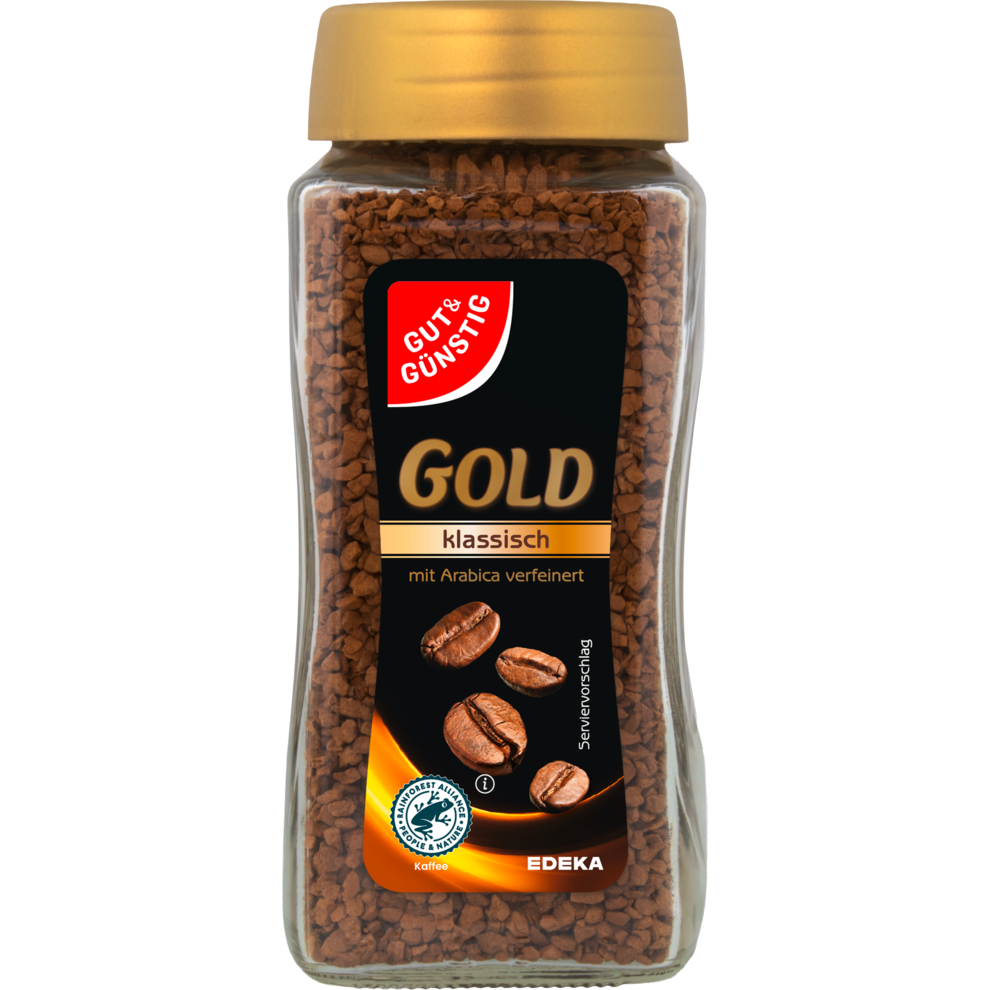 Instantkaffee GOLD klassisch