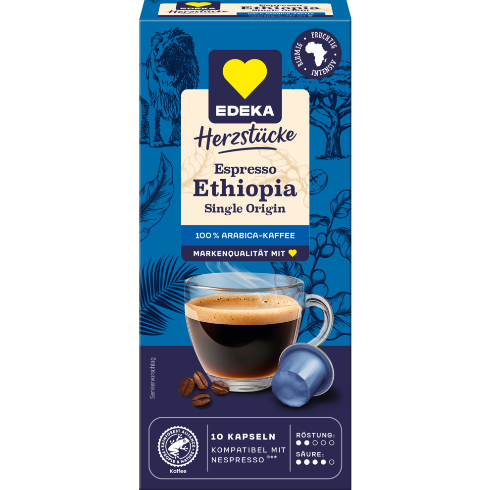 Kaffeekapseln Ethiopia