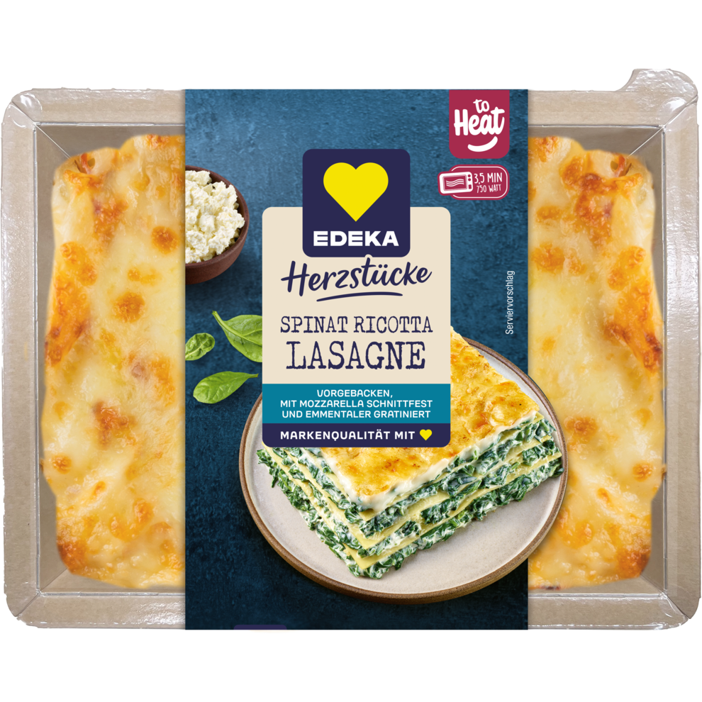 Spinat Ricotta Lasagne
