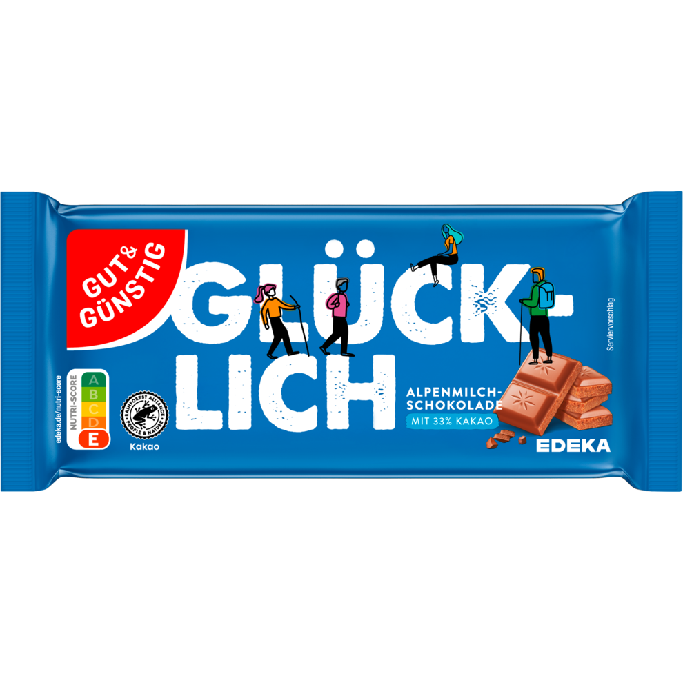Alpenrahm-Vollmilch-Schokolade