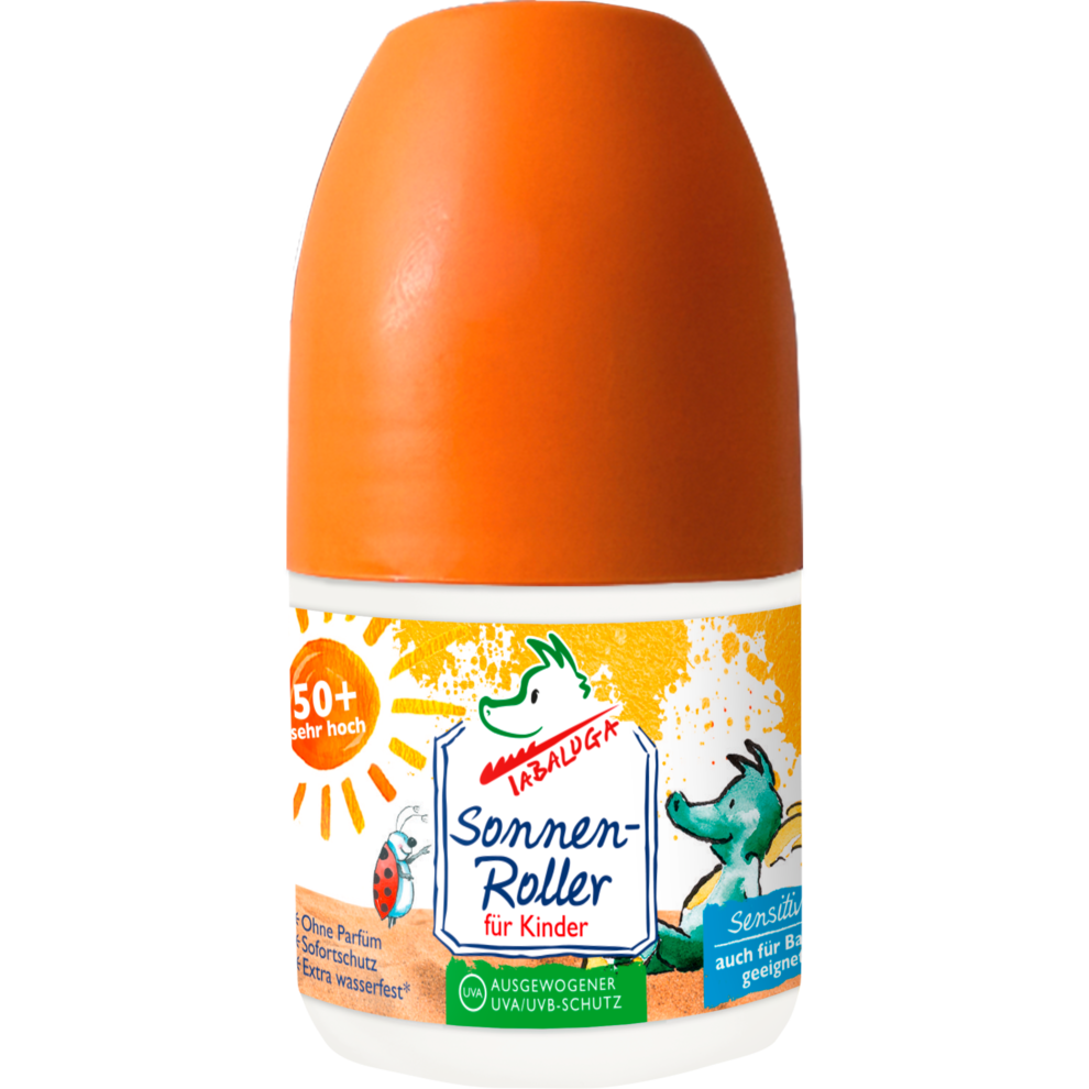 Sonnenroller für Kinder LSF 50+ sehr hoch