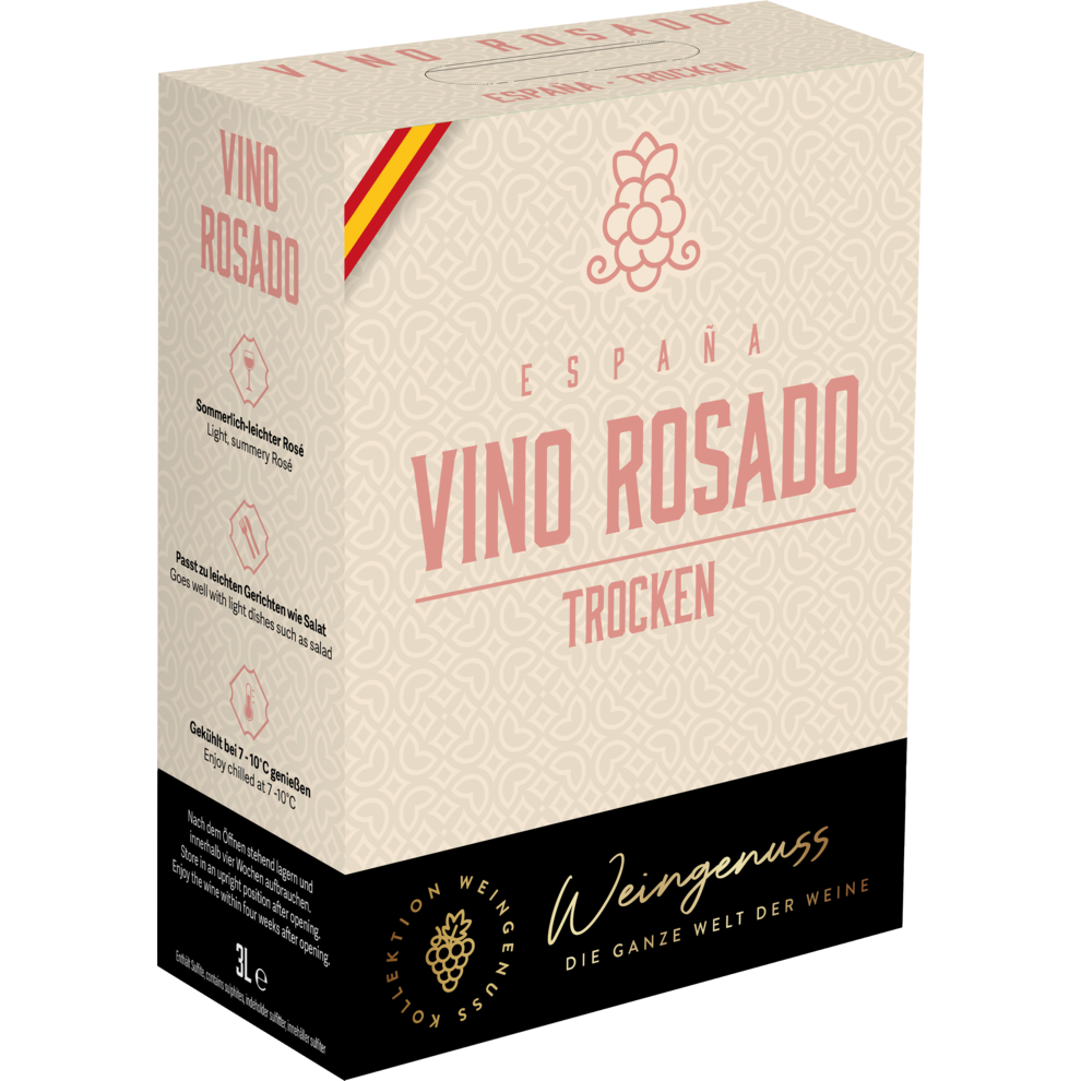 Bag in Box Rosado Weingenuss aus Spanien