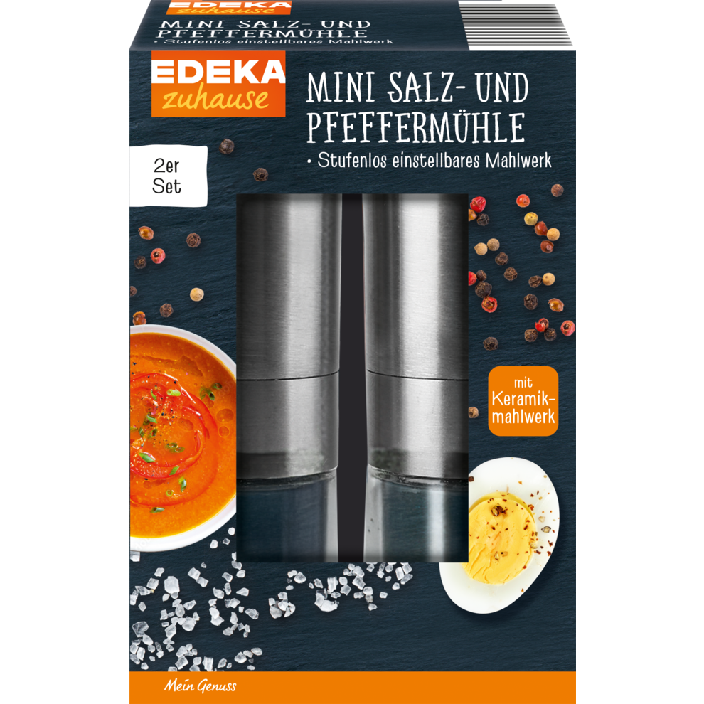 Mini Salz- und Pfeffermühle