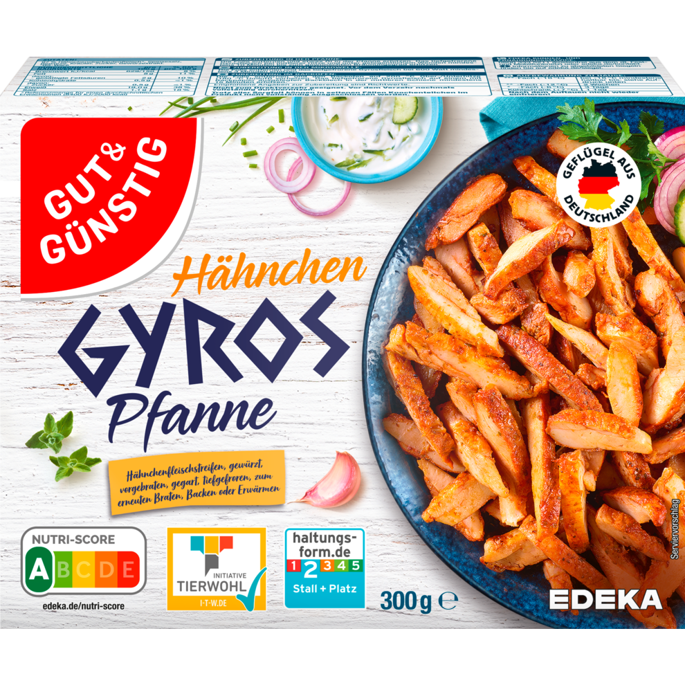 Hähnchen-Gyros-Pfanne
