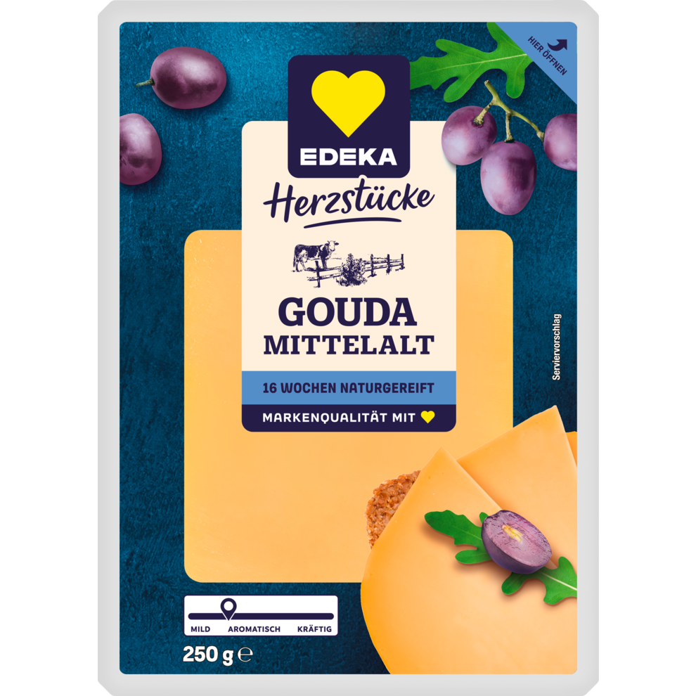 Gouda Mittelalt 48 % Fett i.Tr.