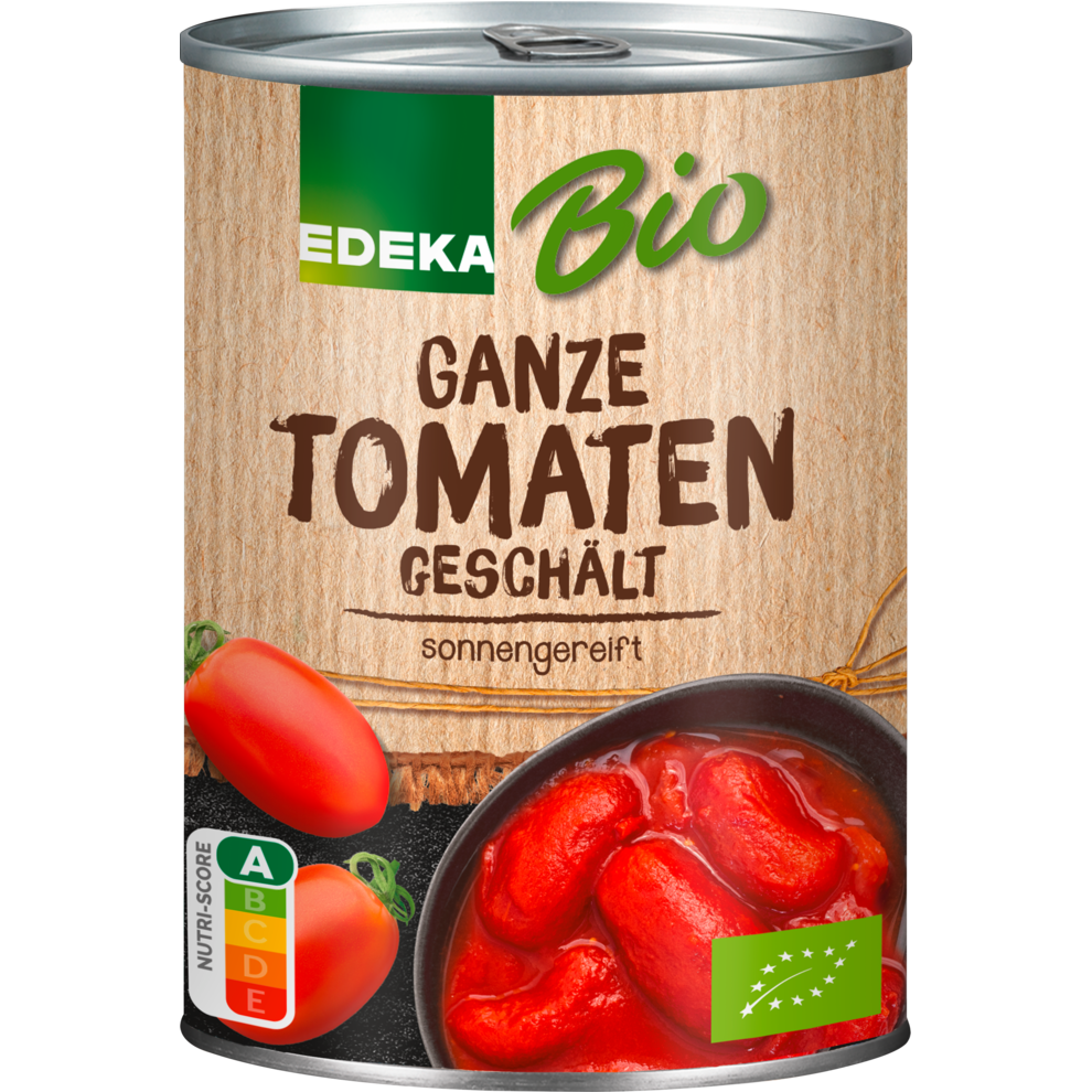 Ganze Tomaten geschält
