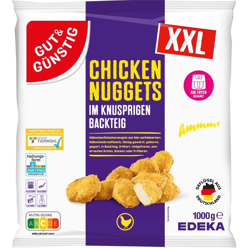 Chicken Nuggets im Backteig