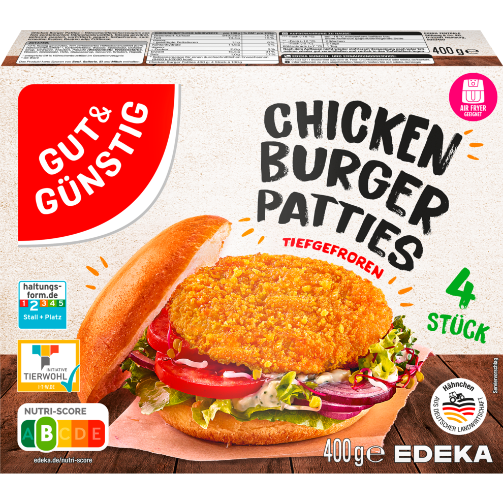 Chicken Burger Patties