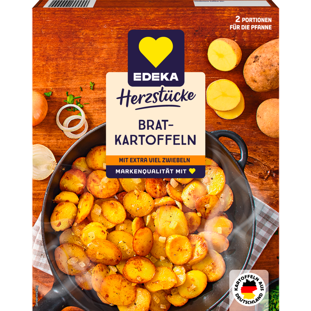 Bratkartoffeln mit Zwiebeln