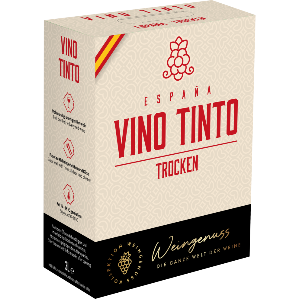 Bag in Box Tinto Weingenuss aus Spanien