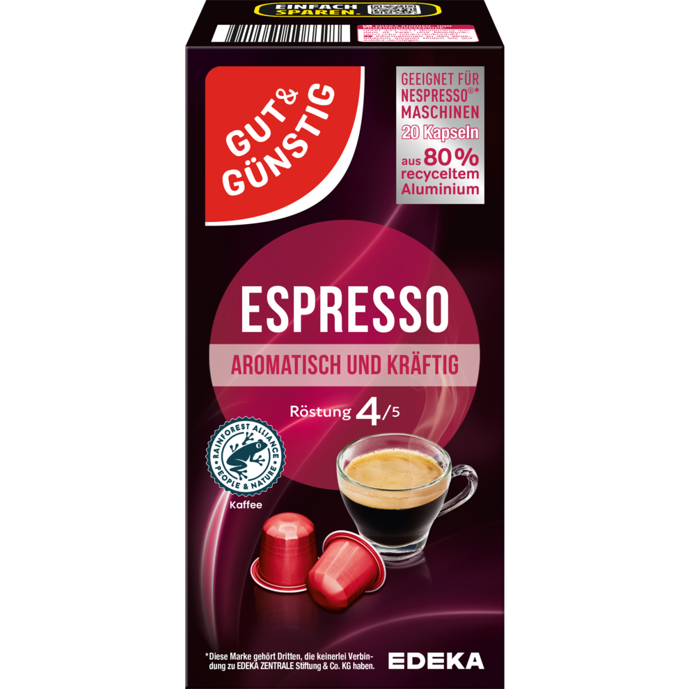 Kaffeekapseln Espresso