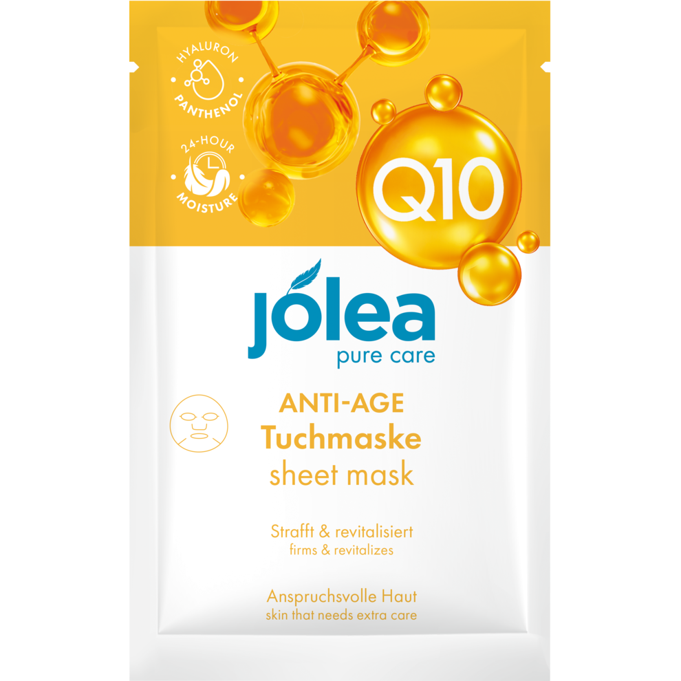 Tuchmaske Anti-Age Q10