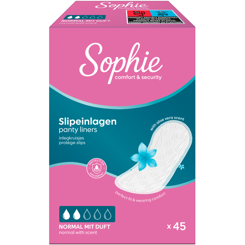 Slipeinlagen Normal mit Duft