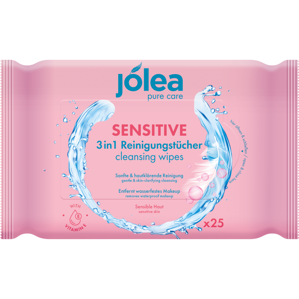 Reinigungstücher Sensitive 3in1