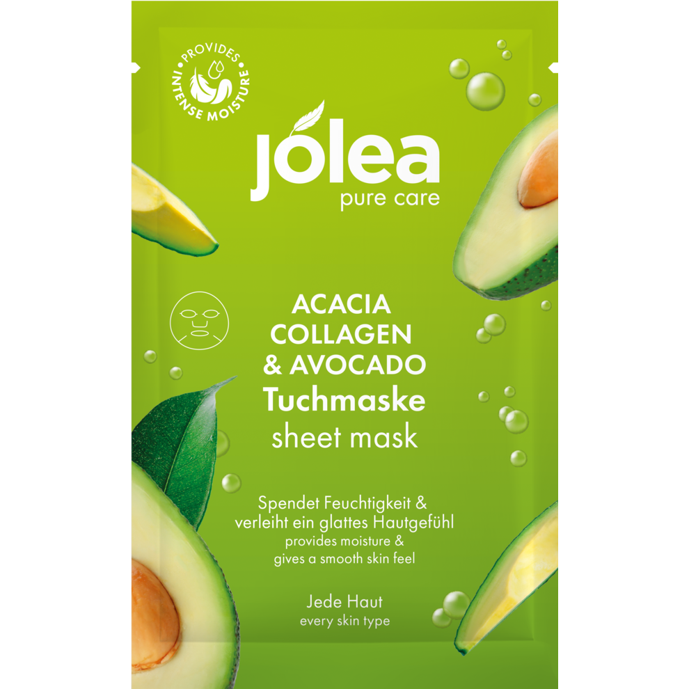 Tuchmaske Acacia Collagen & Avocado