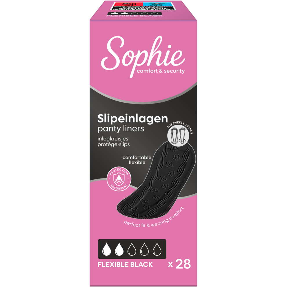 Slipeinlagen Flexibel Black