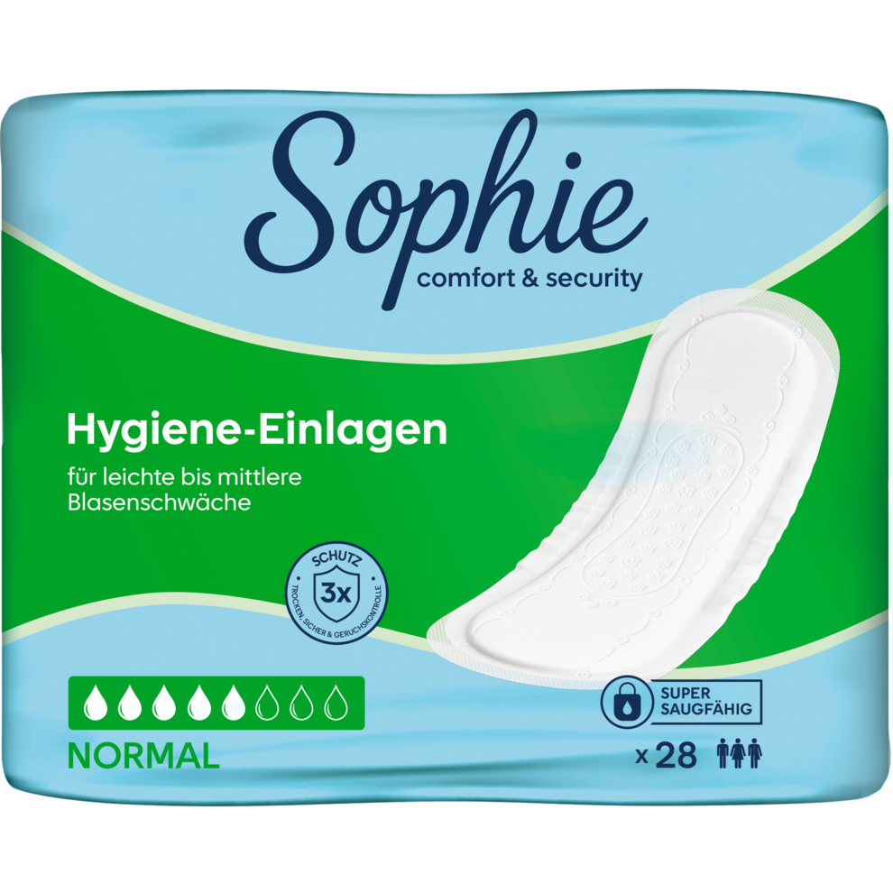 Hygiene-Einlagen Normal