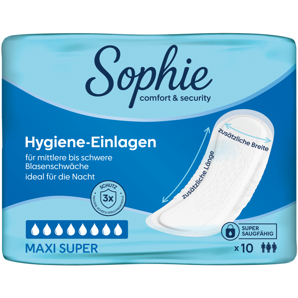 Hygiene-Einlagen Maxi Super