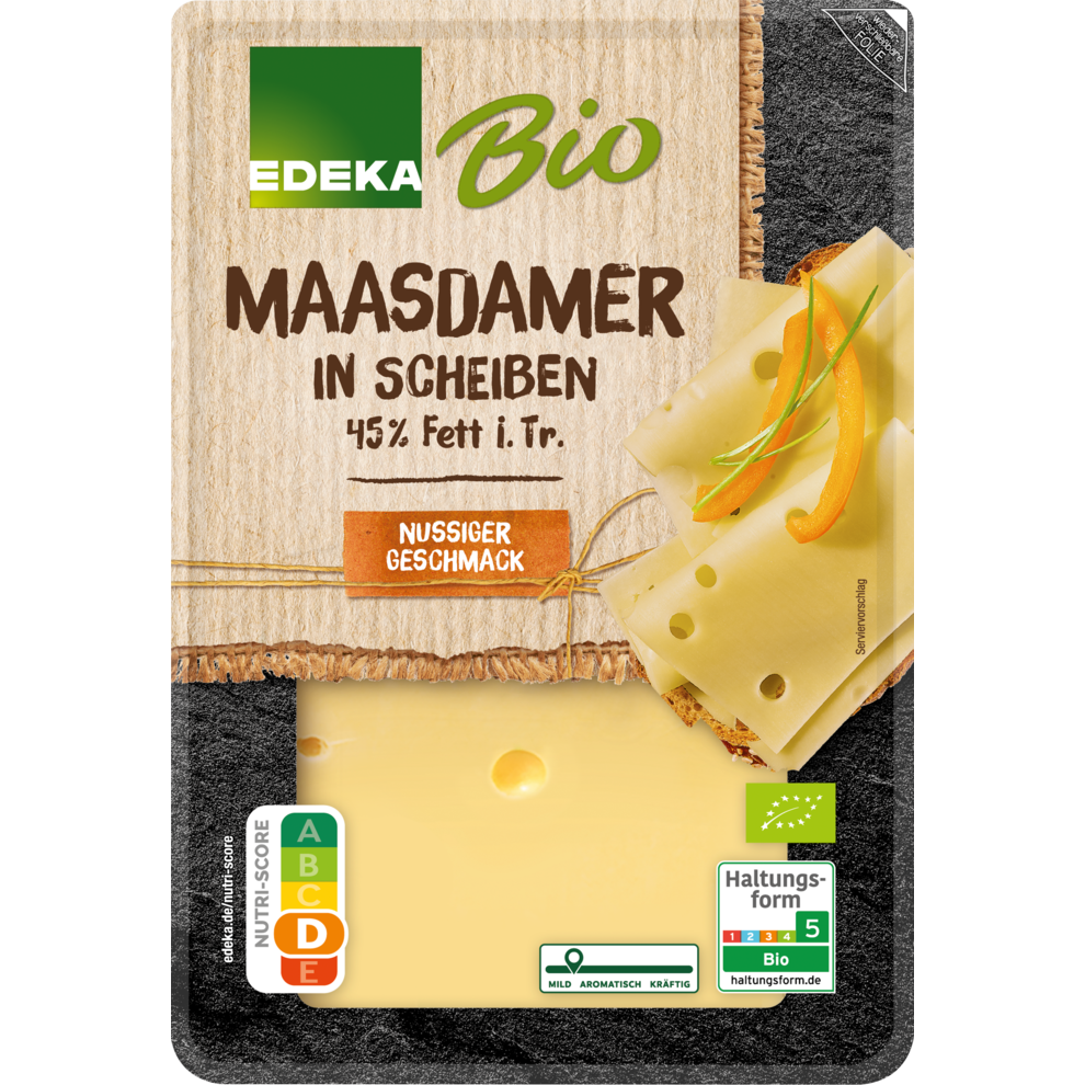 Maasdamer in Scheiben 45% Fett i. Tr.