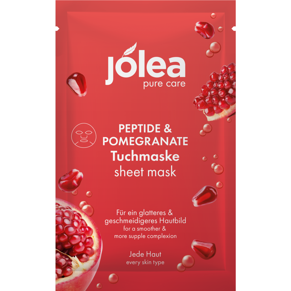 Tuchmaske Peptide & Granatapfel