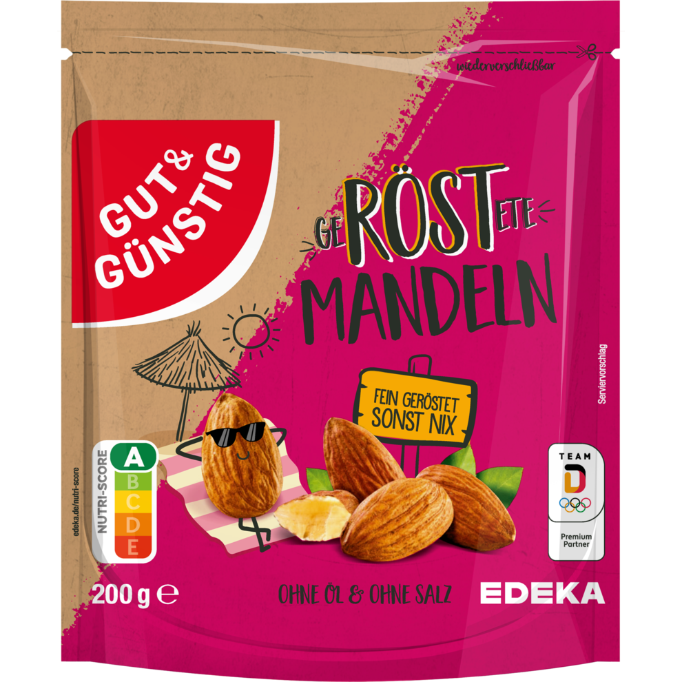 Geröstete Mandeln