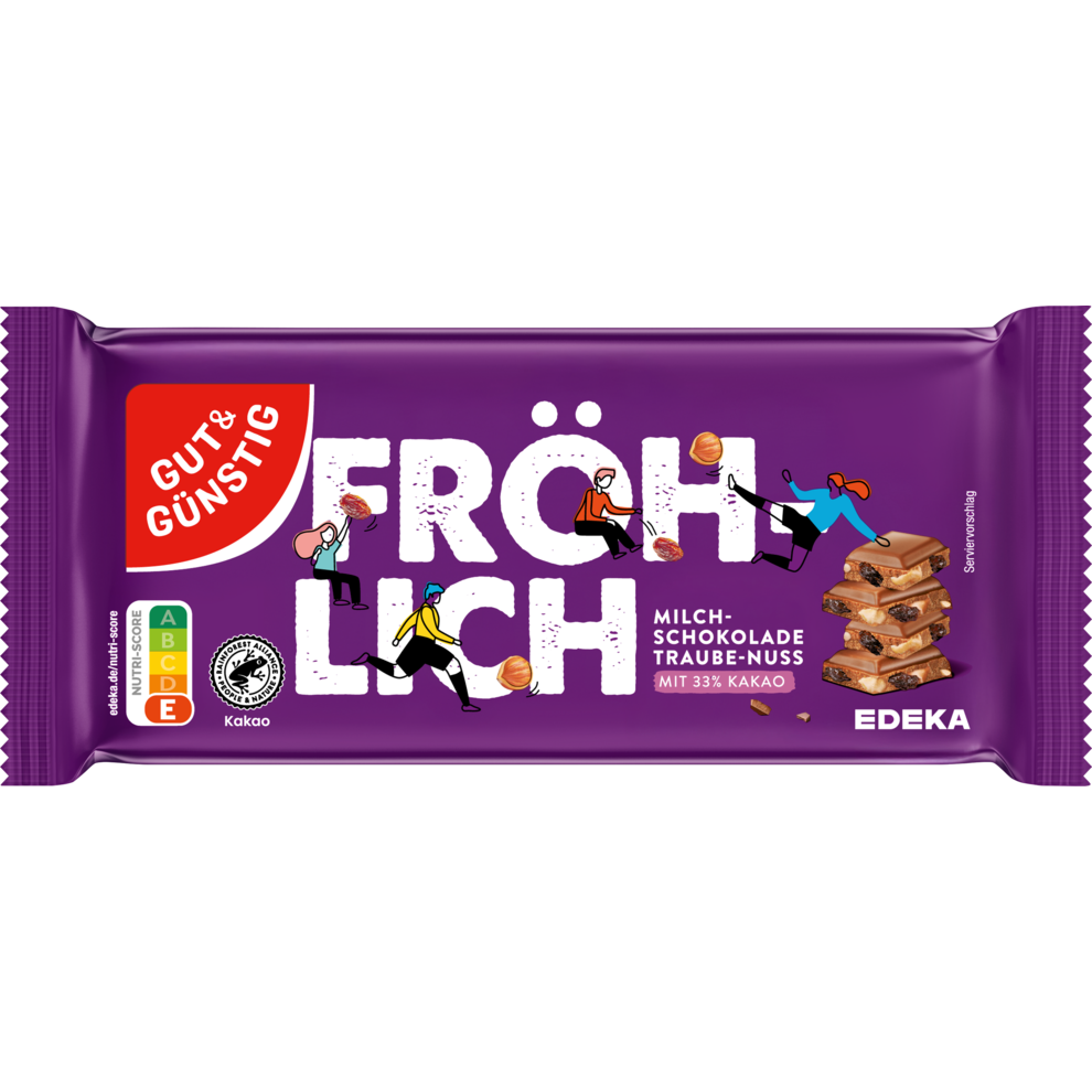Alpenvollmilch Traube-Nuss