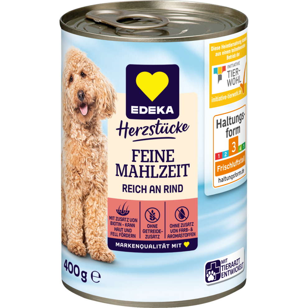 Feine Mahlzeit Reich an Rind