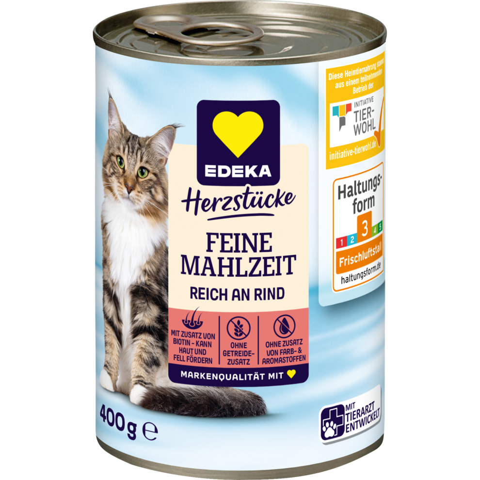 Feine Mahlzeit Reich an Rind