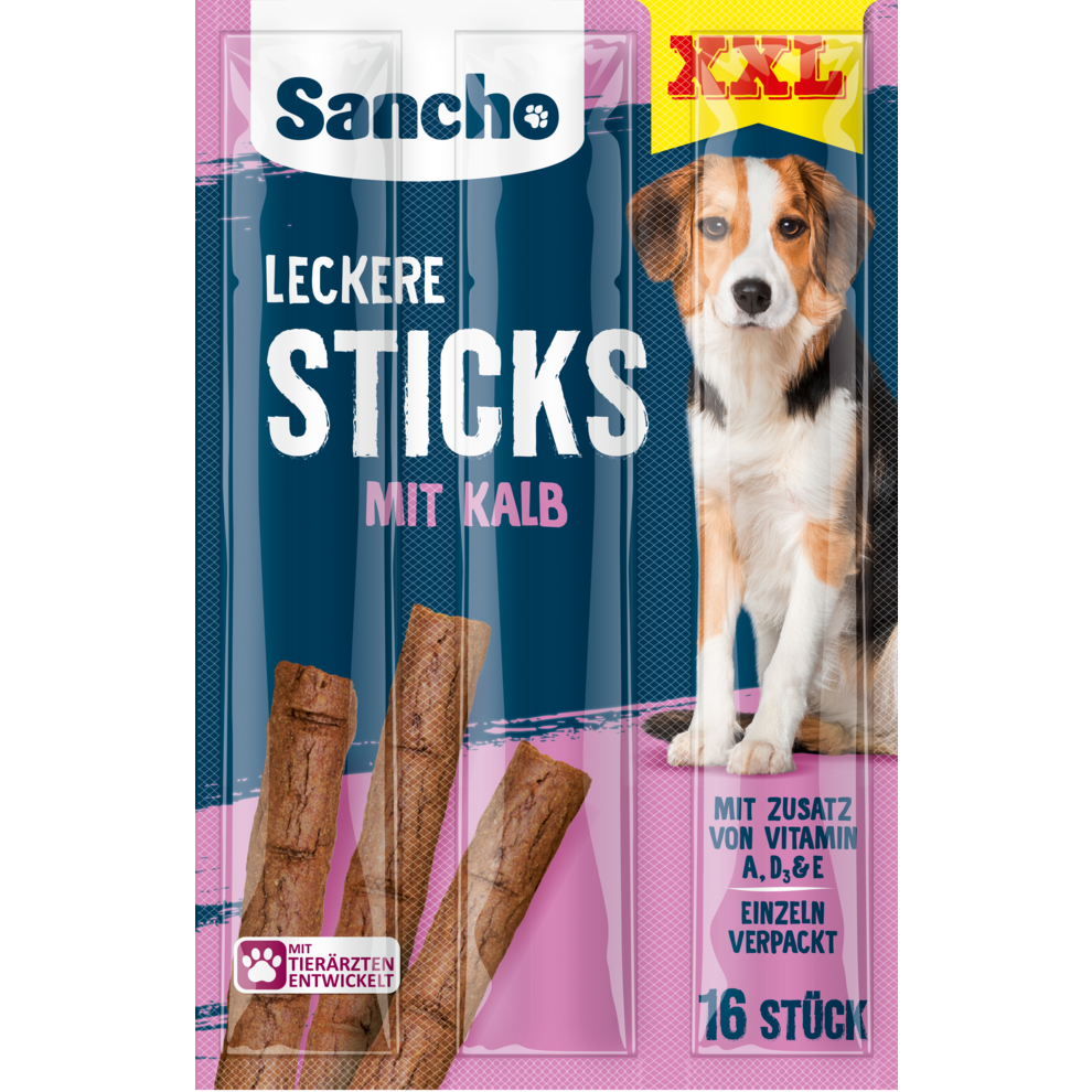Leckere Sticks mit Kalb