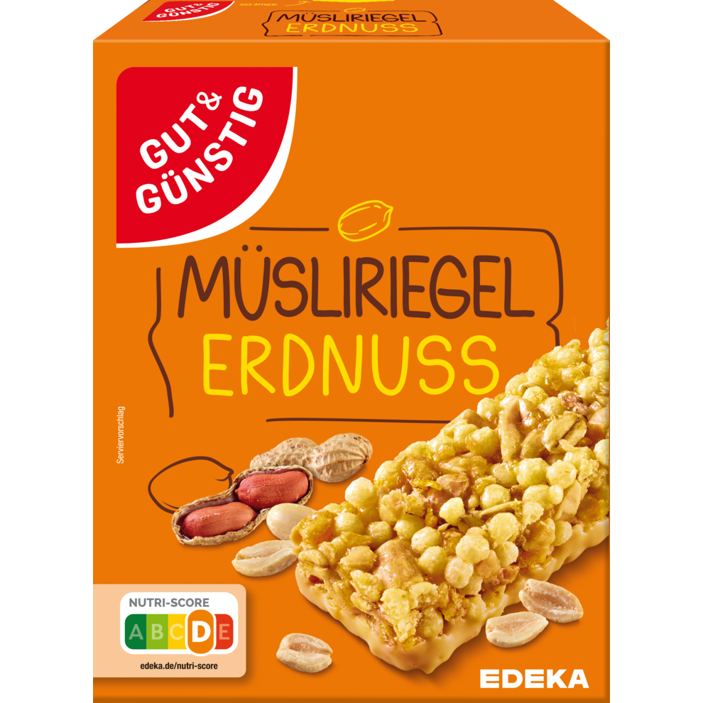 Müsliriegel Erdnuss