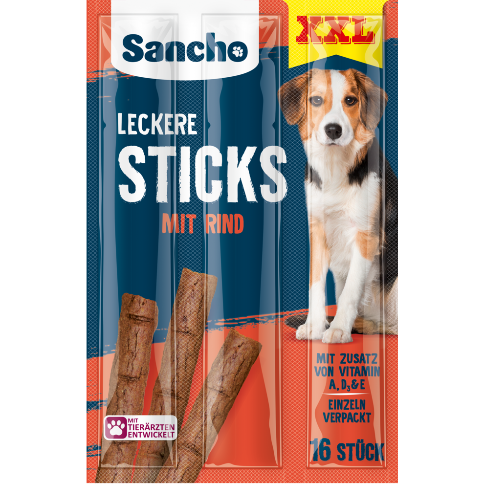 Leckere Sticks mit Rind