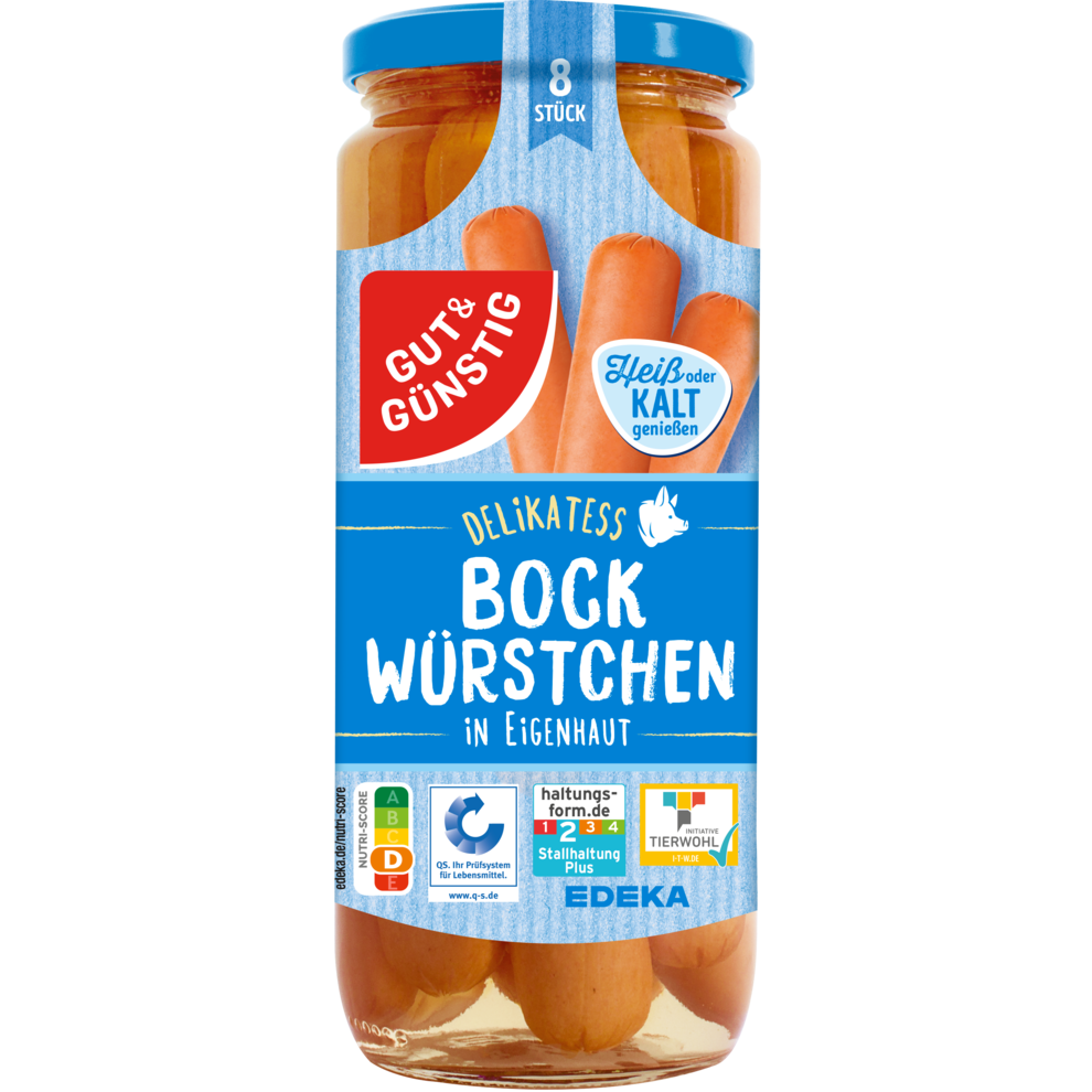 8 Bockwürstchen