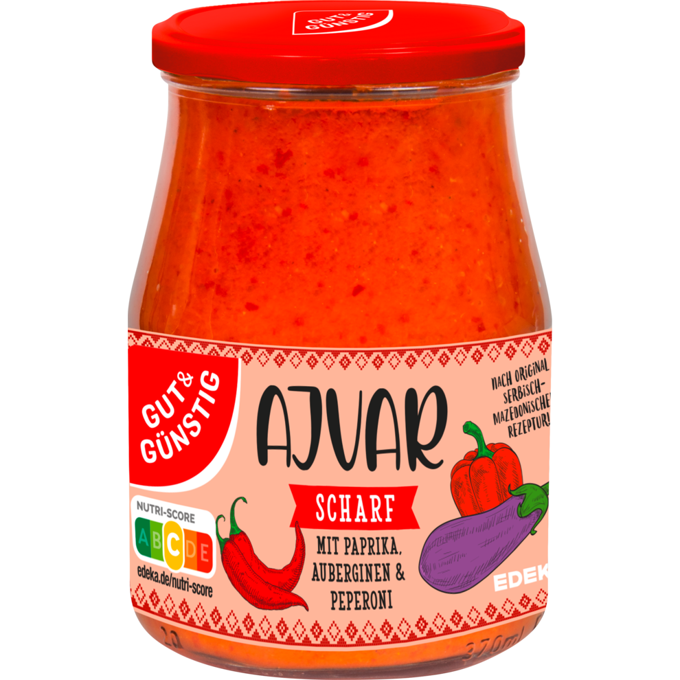Ajvar, scharf