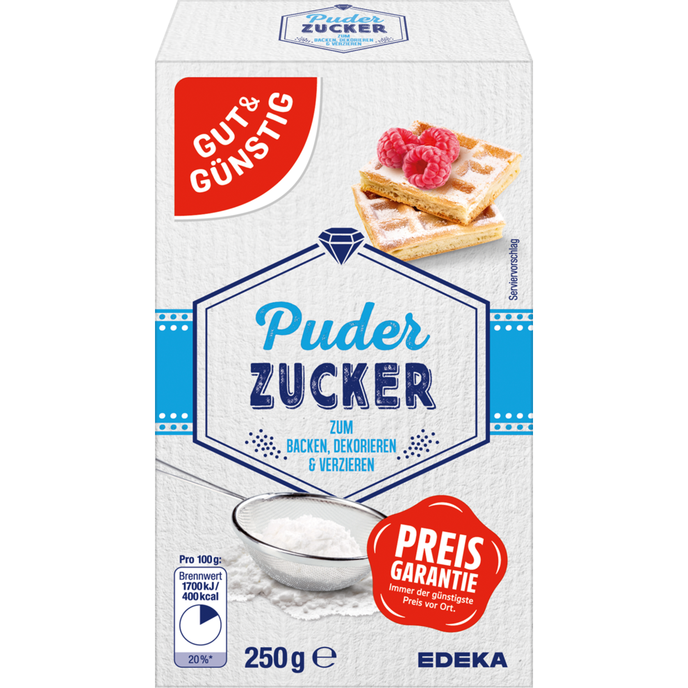 Puderzucker