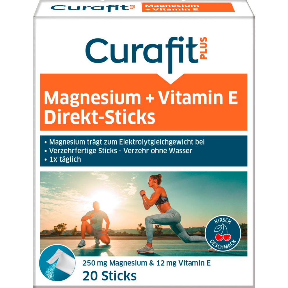 Magnesium und Vitamin E Direkt-Sticks