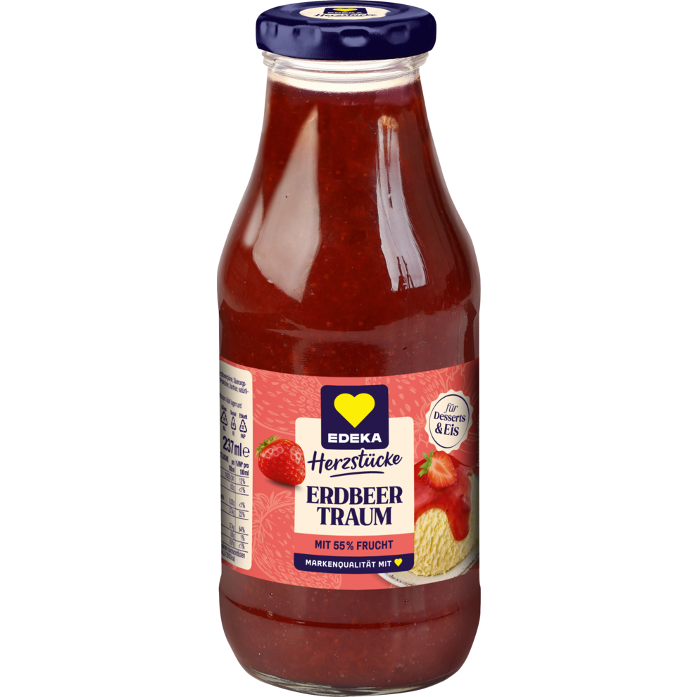 Dessertsauce Erdbeere