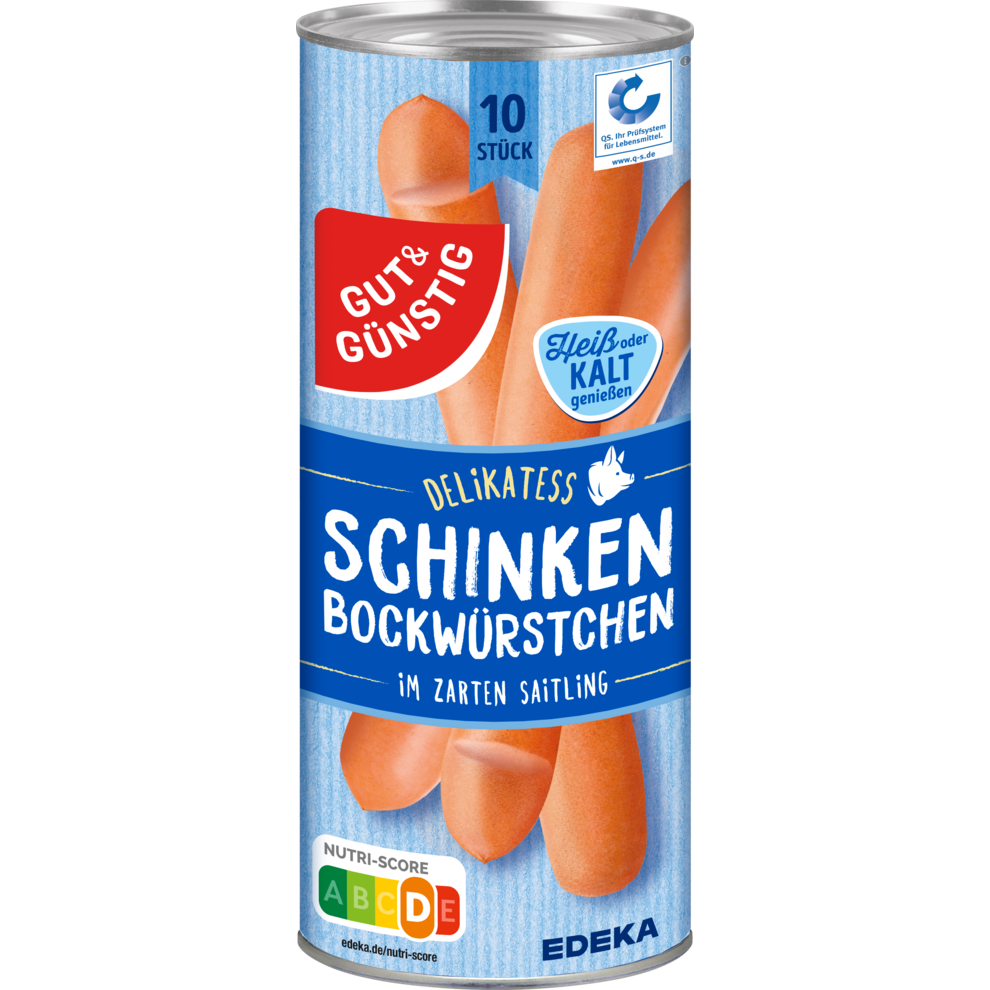 10 Schinken-Bockwürstchen