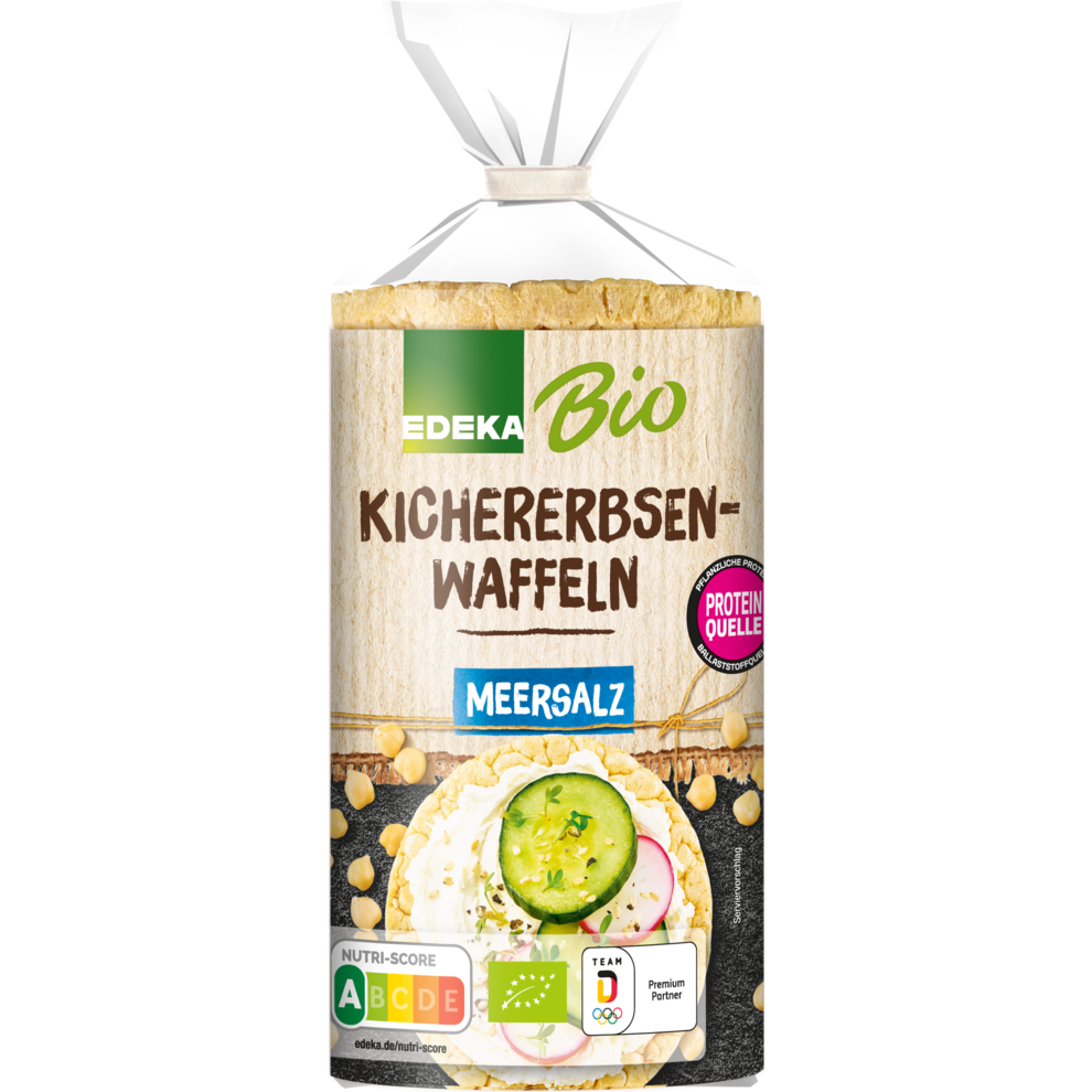 High Protein Kichererbsen-Waffel